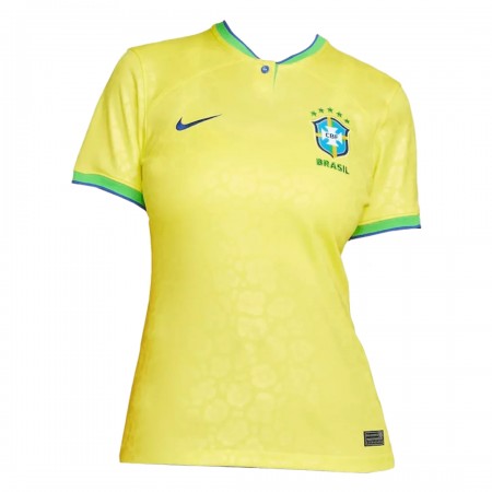 Goedkope Brazilië Dames Thuisshirt World Cup 2022 Goedkope Brazilië Dames Thuisshirt World Cup 2022